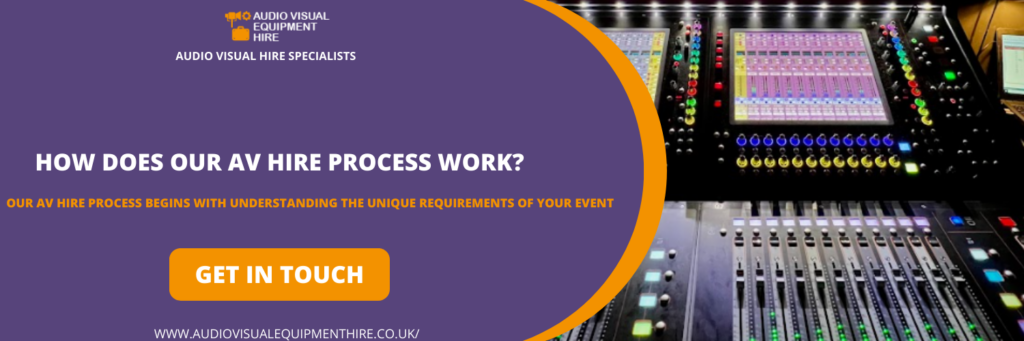 How does our AV Hire Process Work?